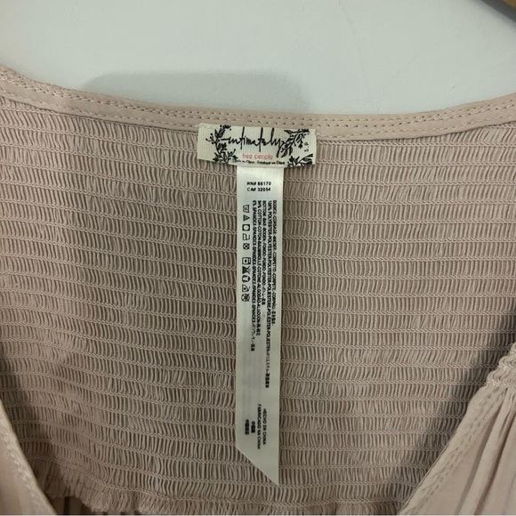 Free People Intimately Blush Deep-V Bodysuit - Picture 4 of 5